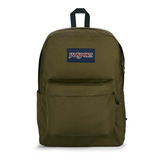 Mochila Jansport Superbreak Plus Laptop Army Green Color Army Green