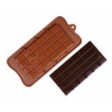 Molde Silicona Tableta Chocolate Reposteria Belgrano