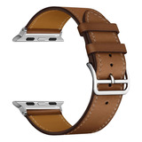 Correa De Cuero Para Apple Watch Banda De 49mm 45mm 44mm