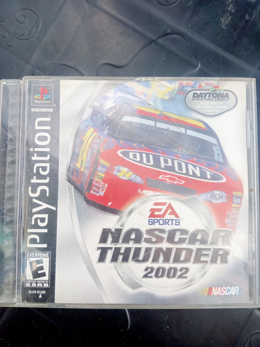 Nascar Thunder 2002 Juego Ps1 Carros Cd Negro