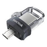 Pendrive Micro Usb / Usb 3.0 De 128 Gb Sandisk Ultra Negro