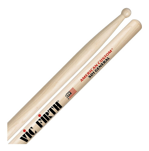 Baquetas Con Punta De Madera Vic Firth Sd1 American Custom