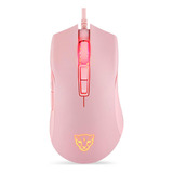 Mouse Gamer Motospeed V70 Essential Rgb 12.400dpi - Rosa