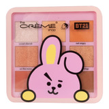 Paleta De 9 Sombras Bts The Creme Shop X Bt21 Coreano Color De La Sombra Cooky