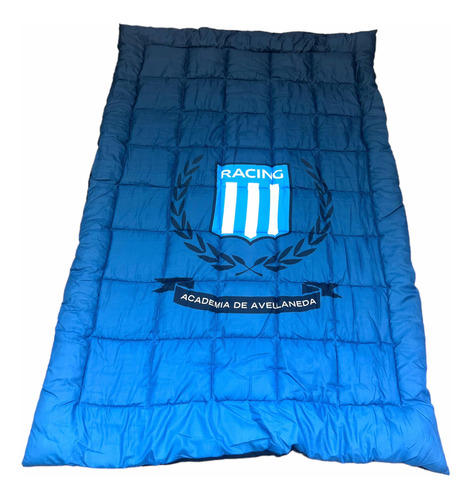 Acolchado Racing Club De Avellaneda Twin Reversible + Suaves