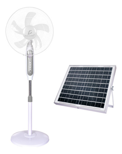 Ventilador  De 60 Cms Con Panel Solar  Con Usb