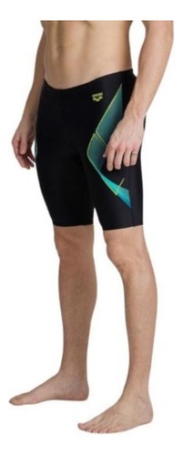 Traje De Baño Natación Arena My Crystal Jammer Negro Hombre