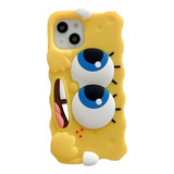 Kit Funda Bob Esponja Patricio Correa 3d Para iPhone 14 Pro