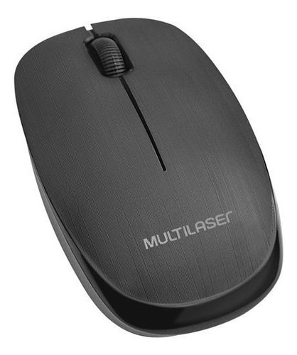 Mouse Sem Fio 1200dpi 2.4 Ghz Até 10 Metros Preto Multilaser