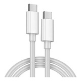 Cabo Carregador Usb C X Usb C Compatível Com Macbook Air Pro