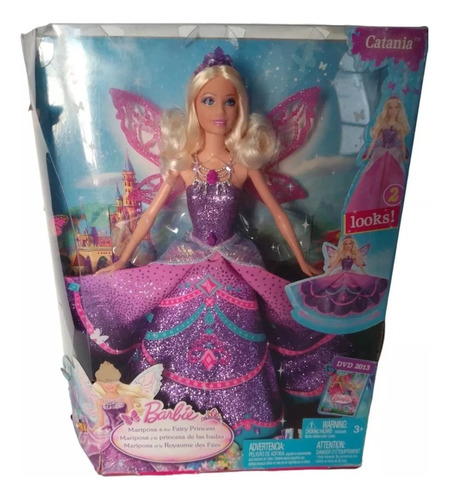 Barbie Catania Mariposa Princesa  Hadas Fairytopia Original