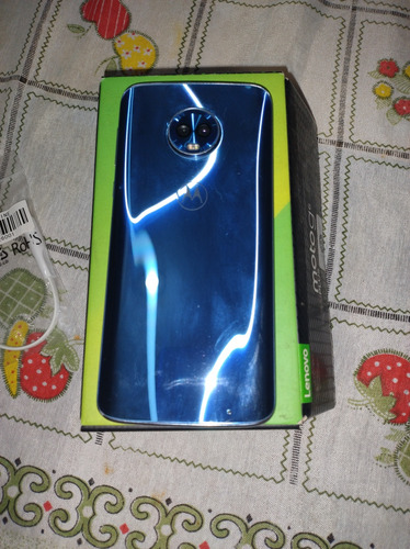 Celular Motorola G6 Plus - 64 Gb - Azul Topázio 