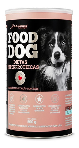 Food Dog Dietas Hiperproteicas 500 Gr