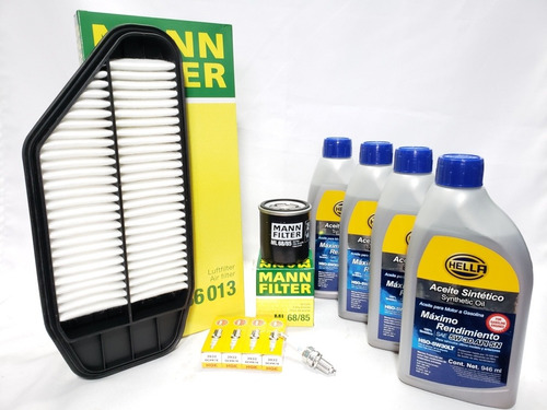 Kit Afinacion Beat 1.2 18-20 4 L Aceite 5w30 Bujias E.o.