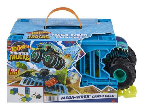 Caja Amortiguadora Mattel Mega-wrex Monster Trucks De Hot Wheels