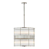 Lustre Eletrico Metal E Vidro 43x46x46 Cm