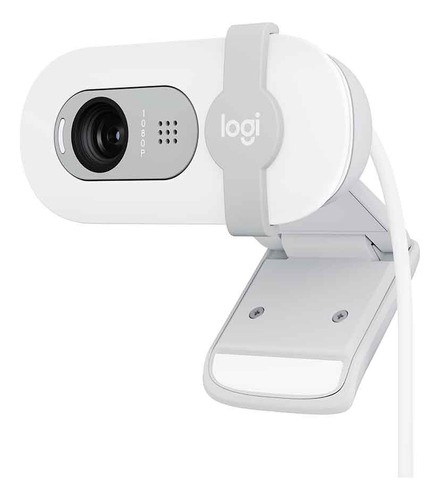 Webcam Full Hd 1080p Brio 100 Branco Logitech