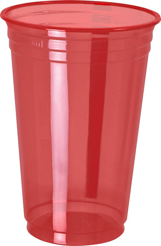 Vaso Plastico Descartable Rojo 330cc Caja X50 Unidades