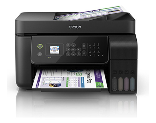 Impresora Epson L 5190 Multifuncion Sistema Continuo Alimentador Automatico Color Negro