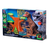 Conjunto De Brinquedos Cenário Infantil Dinossauro Floresta