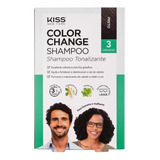 Shampoo Tonalizante Preto Kiss Color Change