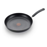 Sartén Antiadherente T-fal, 27cm, Titanio, Negro