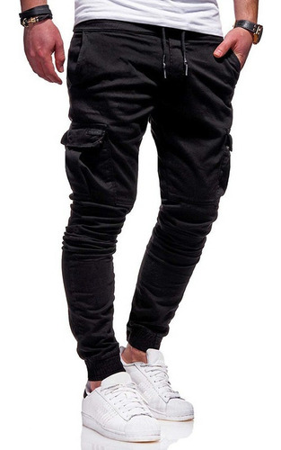 Moda Casual Jogger Fitness Gimnasio Pantalones De Chánda [u]