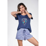 Pijama Verano Aruba Azul 2061 Innocenza