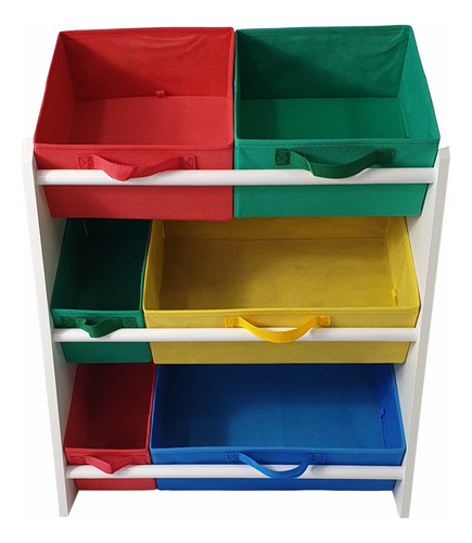 Organizador Infantil Porta Brinquedos Colorido Montessoriano