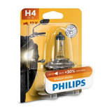 Bombillo H4 Faro Delantero Moto Visión Philips H4-60/55w-12v