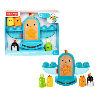 Fisher Price Pollito Apila Y Descubre Estimulación Temprana | Envío gratis