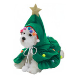 Ropa Navideña Para Mascotas Capa De Árbol De Navidad