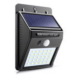 Foco Solar 30 Led Mini Con Sensor De Movimiento 