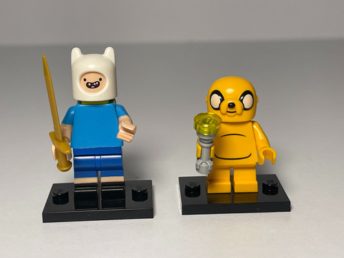 Finn The Human Y Jake De Dog Minifiguras Dimensions Lego 