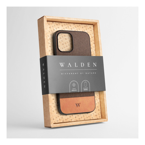Funda Walden® Mekas Tejido Para iPhone 12/ Pro / Max