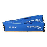 Memória Gamer Kingston Hyperx Fury 8gb (2x4gb) Ddr3 1333mhz