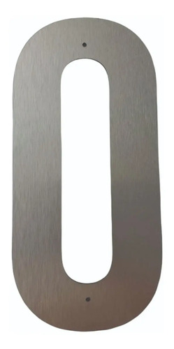 Números Para Casa Aluminio Plata 36cm Números Residenciales | Meses sin interés