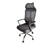 Silla Ejecutiva Oficina Con Espaldar En Malla Ergonomica 