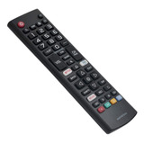 Controle Remoto Tv Akb75675304 Smartv Netflix Novo Na Caixa