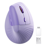 Unipows Raton Vertical Ergonomico, Mouse Inalambrico Tipo C