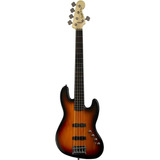 Bajo Squier Jazz Bass Deluxe V Activo 5 Cuerdas