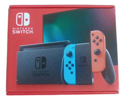 Nintendo Switch 1.1 Neon Joy Con Red Blue