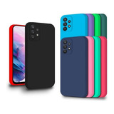 Capa Capinha Compatível Com Galaxy A32 5g Silicone Aveludado