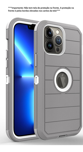 Case Anti Impacto 360º Premium Para iPhone 6 Ao 15 Pro Max