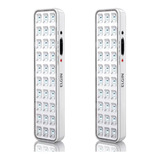 Luminaria Elgin Led De Emergencia 30 Leds 2w -  8 Unidades