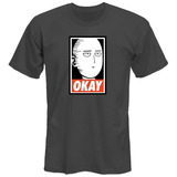 Remeras One Punch Man Saitama Anime Obey *mr Korneforos*