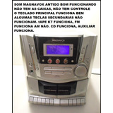 Mini System Magnavox Mas55/21 (funcionando) Sem Caixas