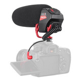 Microfone Shotgun Lensgo Lym-dm200 Para Câmeras E Filmadoras
