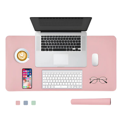 Mouse Pad De Cuero Tapete Escritorio Extra Grande 80x40 Cm Color Rosa | MercadoLibre