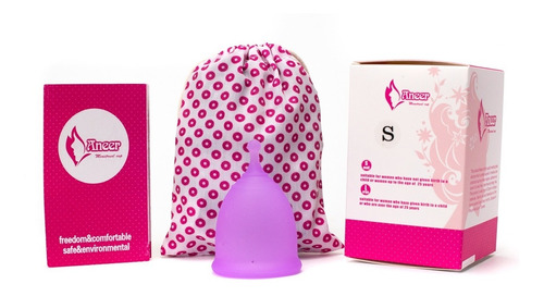 Copa Menstrual Certificada - Segura Y Suave + Bolsa Tela (s)